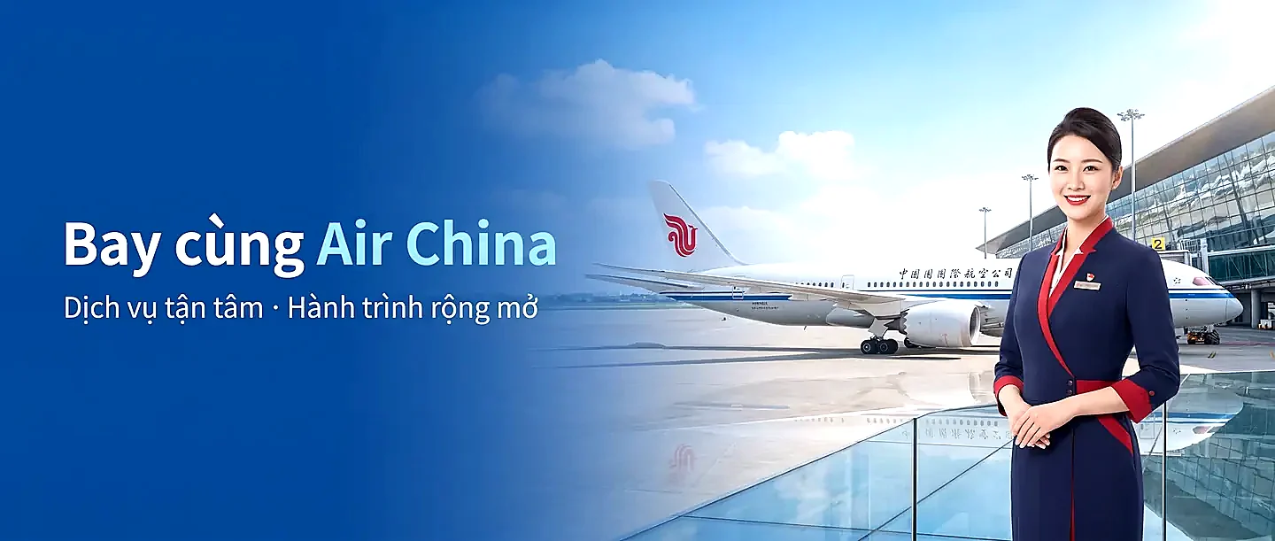 Máy bay và tiếp viên Air China